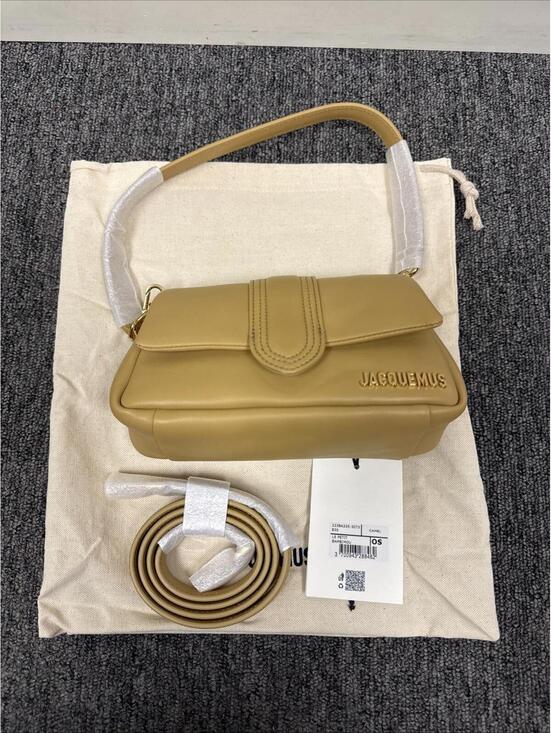 JACQUEMUS Handbags - Jacquemus Le Petit Bambimou shoulder bag Camel Brown NEW